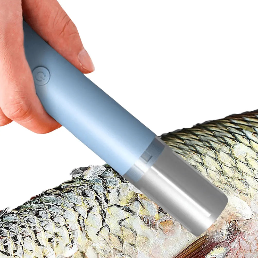 Cordless Fish Scaler Rechargeable Fish Scraper Waterproof Easily Remove Fishscales for Chef and Home Cooks Fish Cleaning Tools