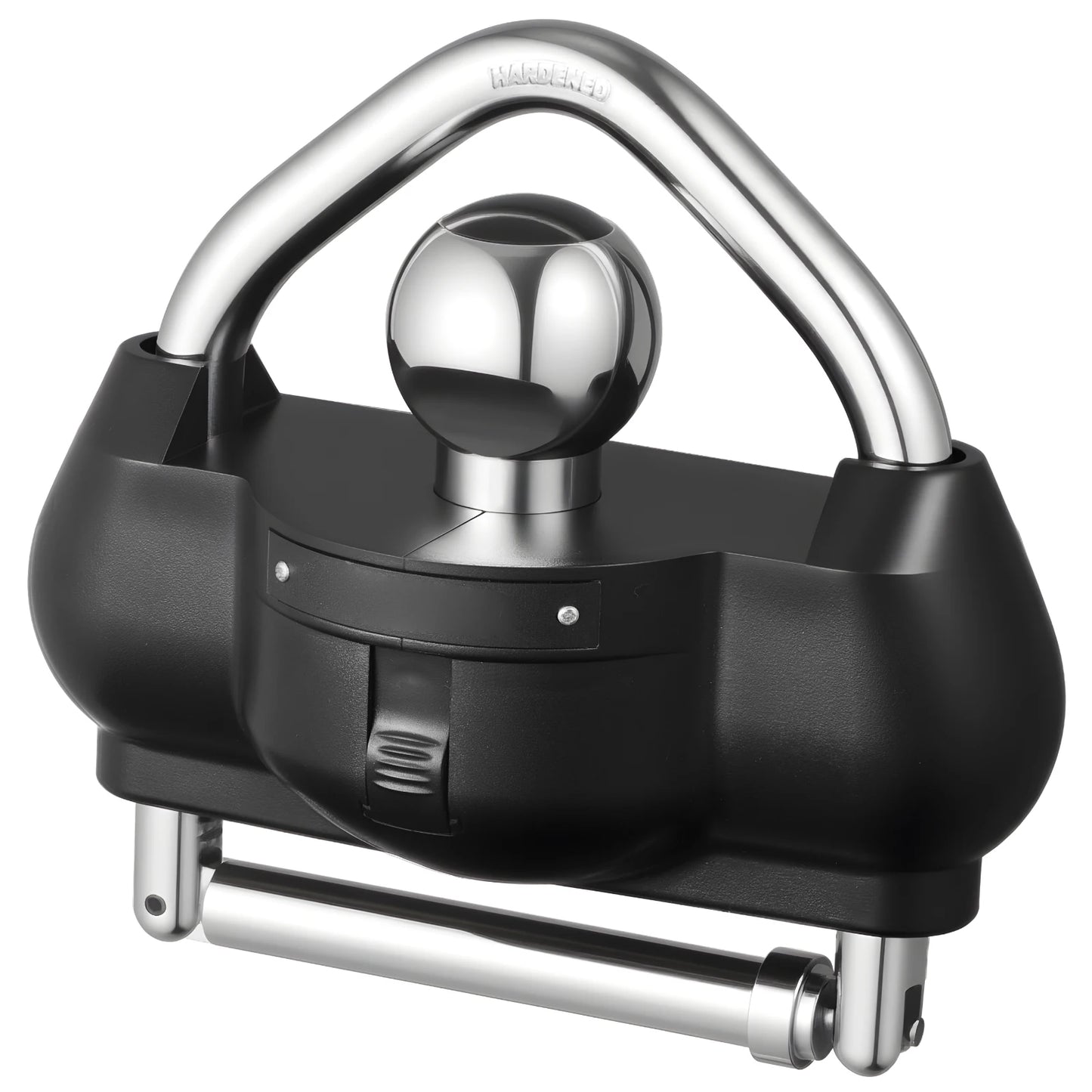 SucceBuy Trailer Hitch Lock Anti-Theft Adjustable Height Trailer Ball Lock Fits 1-7/8 in 2 in 2-5/16 in Couplers for RVs Boats