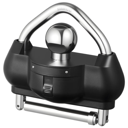 SucceBuy Trailer Hitch Lock Anti-Theft Adjustable Height Trailer Ball Lock Fits 1-7/8 in 2 in 2-5/16 in Couplers for RVs Boats