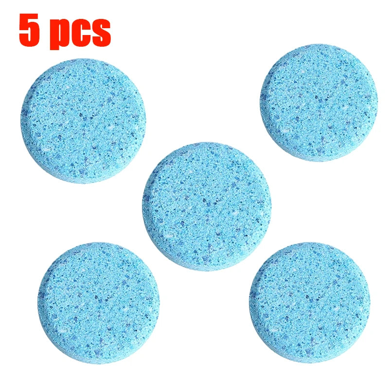 20Pcs Car Windshield Cleaner Effervescent Washer Tablets Car Solid Washer Agent Auto Glass Cleaning Tablet Car Cleaning Tools