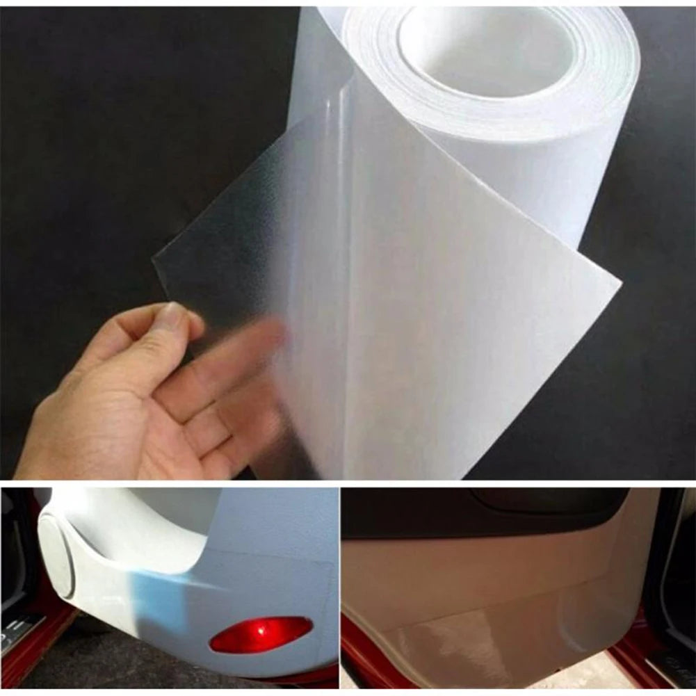 10x300cm Paint Protection Film Car Door Panel Protective Film Transparent Anti Scratch Car Bumper Hood Paint Protection Sticker