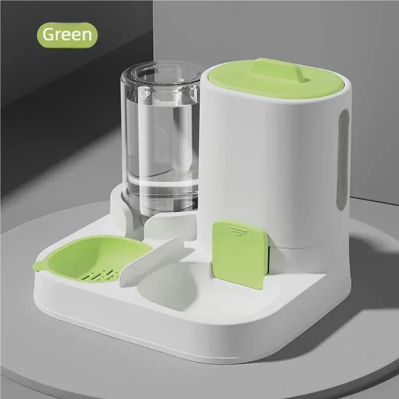 Automatic Gravity Cat Water Dispenser Feeder No Electricity Needed Spill-Proof Large Capacity Pet Supplies for Cats Dogs