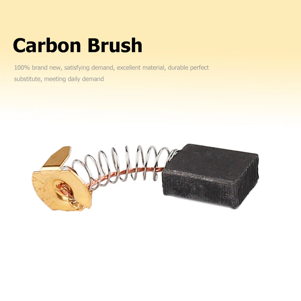 10pcs Electric Hammer Drill Grinder Replacement Parts Carbon Brush Electric Hammer Cutting Polishing Machine Electric Tools