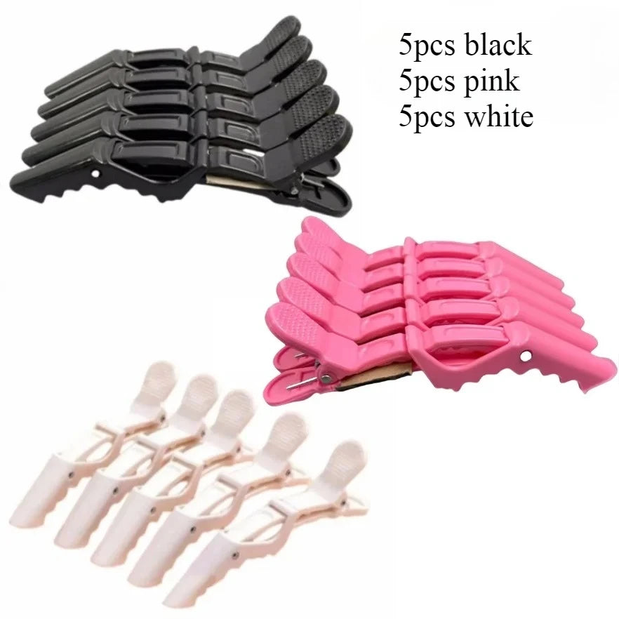 5-30pcs Alligator Hair Clip Plastic Nonslip Hairpin Black Pink Durable Hair Clamp Hairdressing Styling Accessories for 2028
