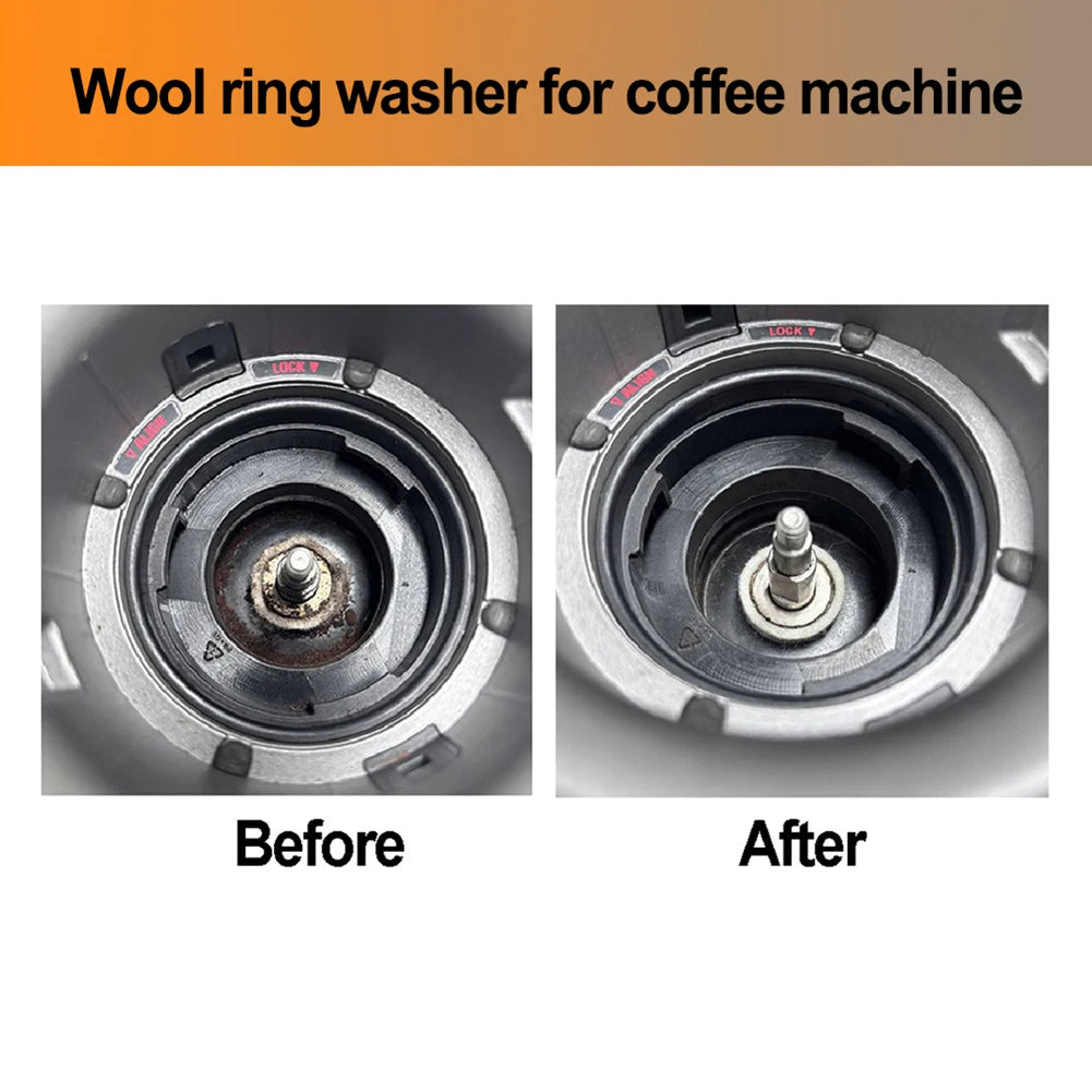 5pcs Felt Washer Replacement Parts For Breville Espresso Models BES870/BES878/BES880/BES860 Coffee Accessories