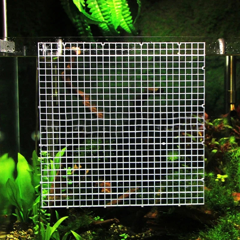 Fish for Tank Divider Plastic Egg Crate for Aquarium Separation Plate Board