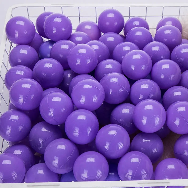 50pcs Colorful Love Star Plastic Ocean Ball Pits Eco-Friendly Funny Baby Kid Swim Pit Play Toy Water Pool Ocean Wave Balls Gifts