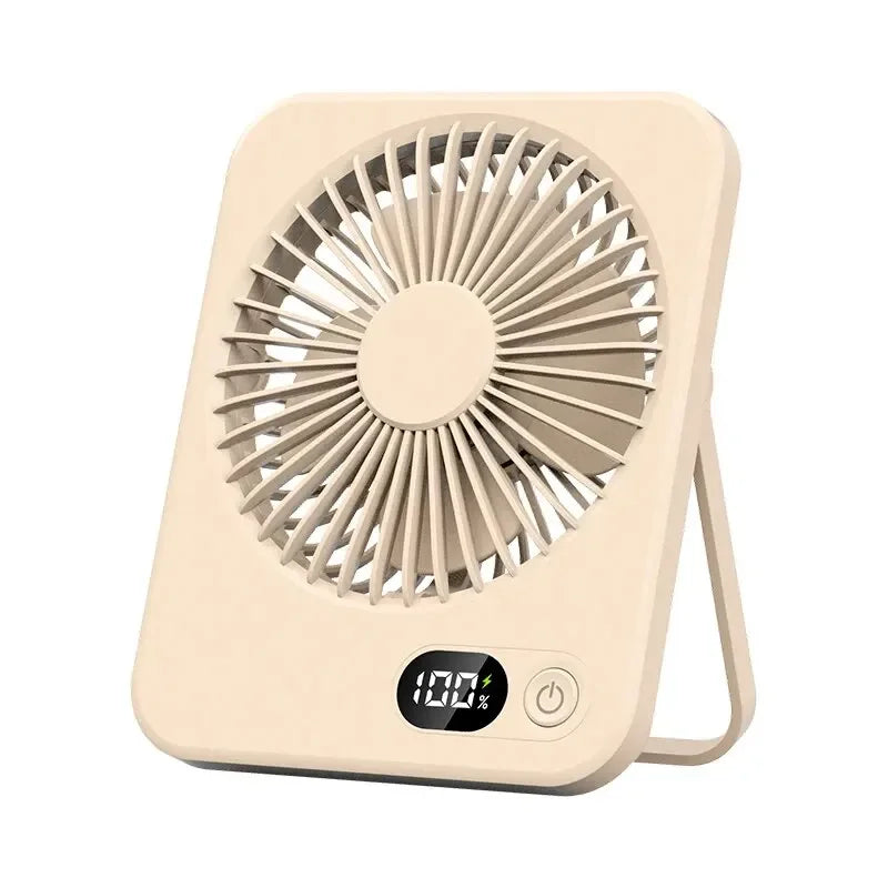 Mini Portable Folding USB Charging Power Bank Summer Cooling Fan Handheld Desk Multi Function Fan for Sports