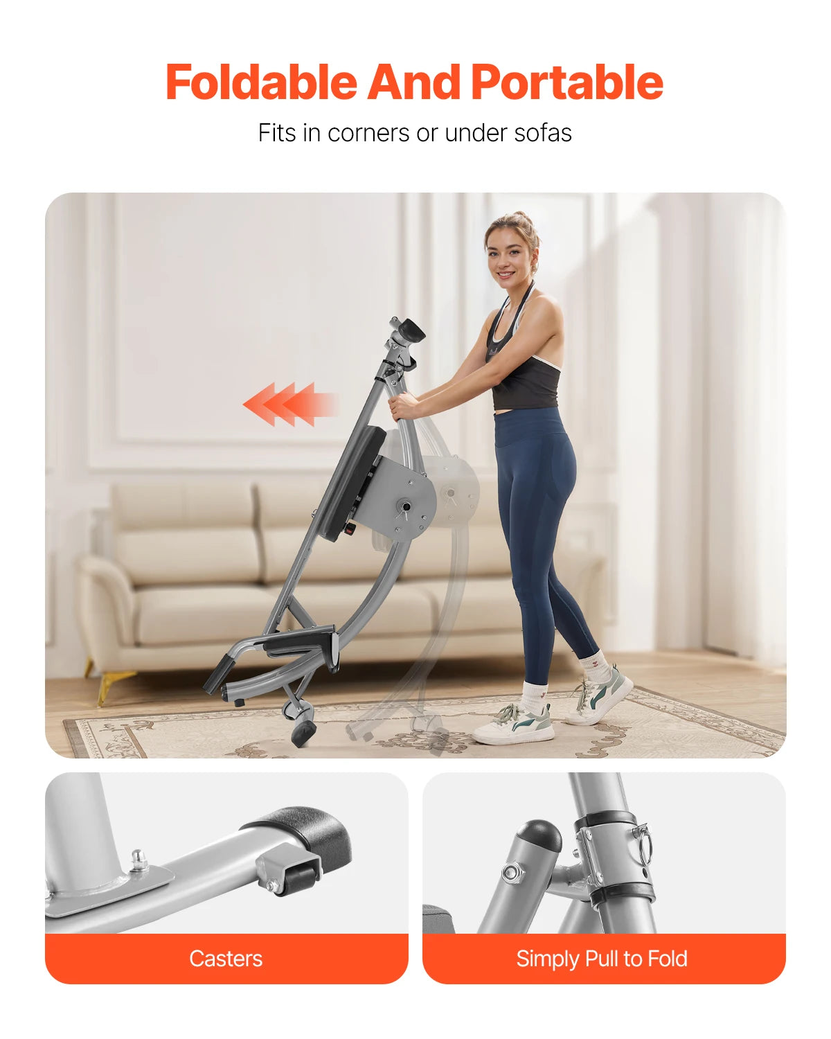 SucceBuy 440lbs AB Workout Machine Ab Workout Equipment at Home Gym Core &Abdominal Trainers Strength Training Fitness Exerciser