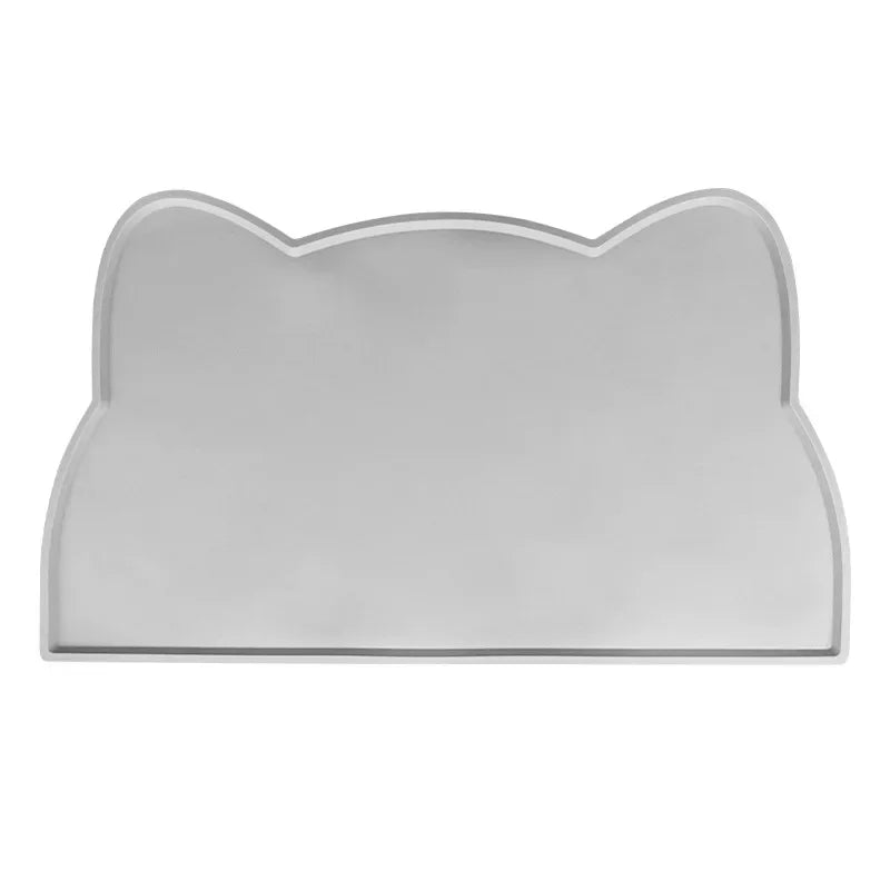 Special Silicone Feeding Mat for Dogs & Cats, Waterproof Non-Slip Anti-Spill Pet Bowl Tray