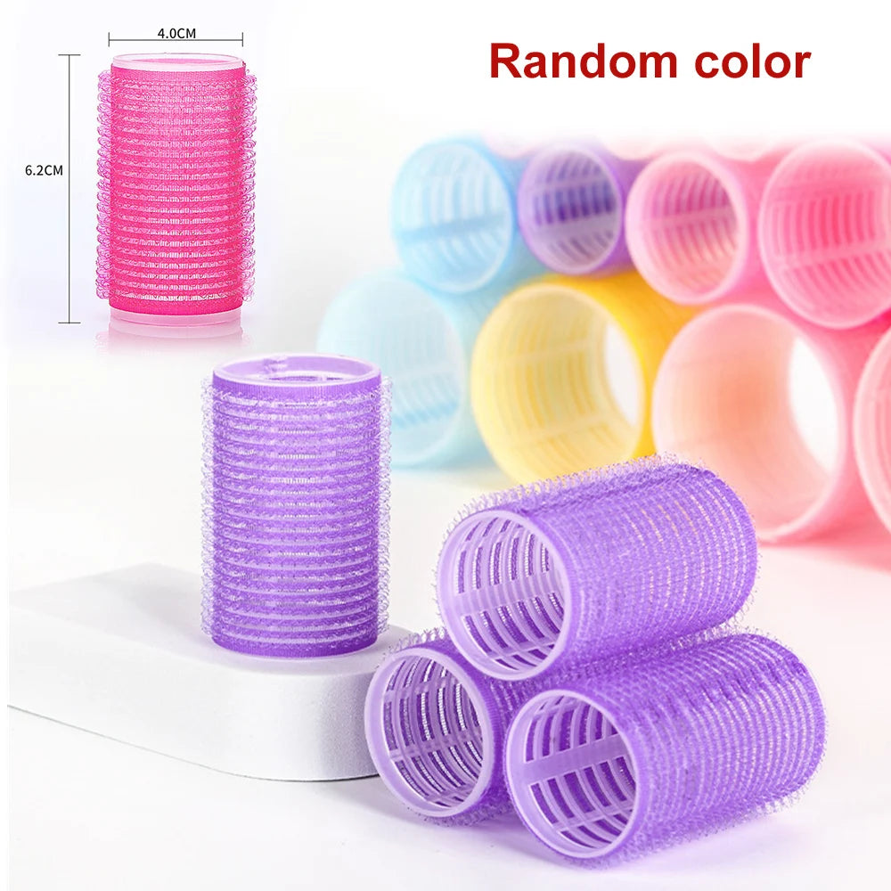 Hair Curlers Rollers Hairdressing Curlers Hair Rollers Cling Self Grip