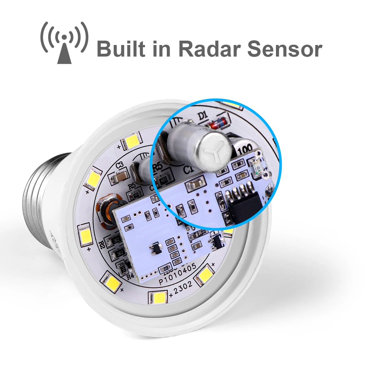 LED Night Light Radar Sensor Bulb E27 12W 220V 110V Night Lamp Luz Led for Bedroom Stairs Hallway Cozinha Lighting