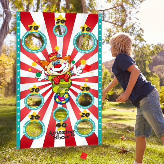 Funny Play Bean Bags and Sticky Ball Toy Game Safe Tossing Throwing Bags for Adults Children Outdoor Party Games Toys For Kids