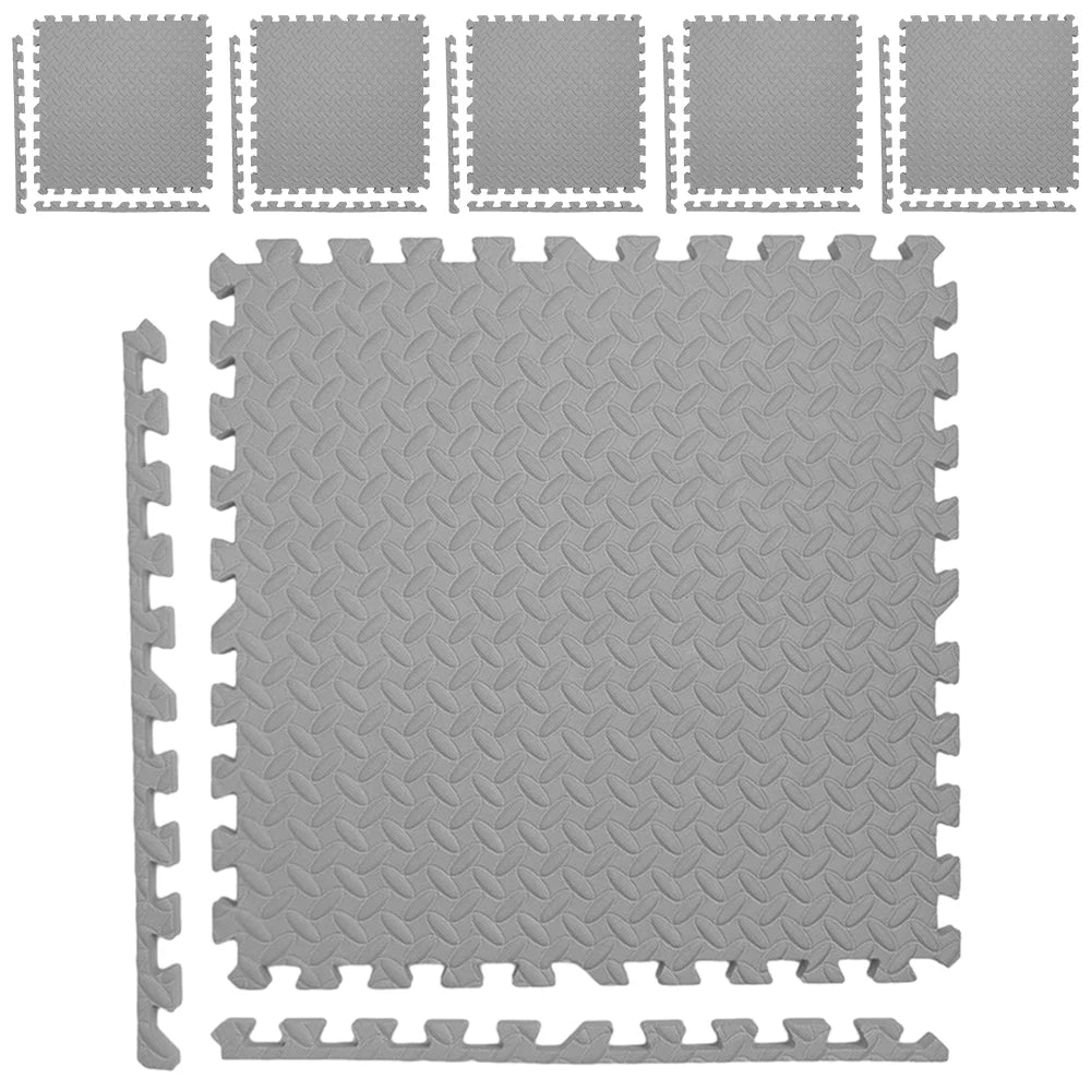 12 Pack Puzzle Exercise Floor Mat, EVA Foam Mats with Interlocking Floor Tiles Heavy Duty Puzzle Baby Kids Playmat