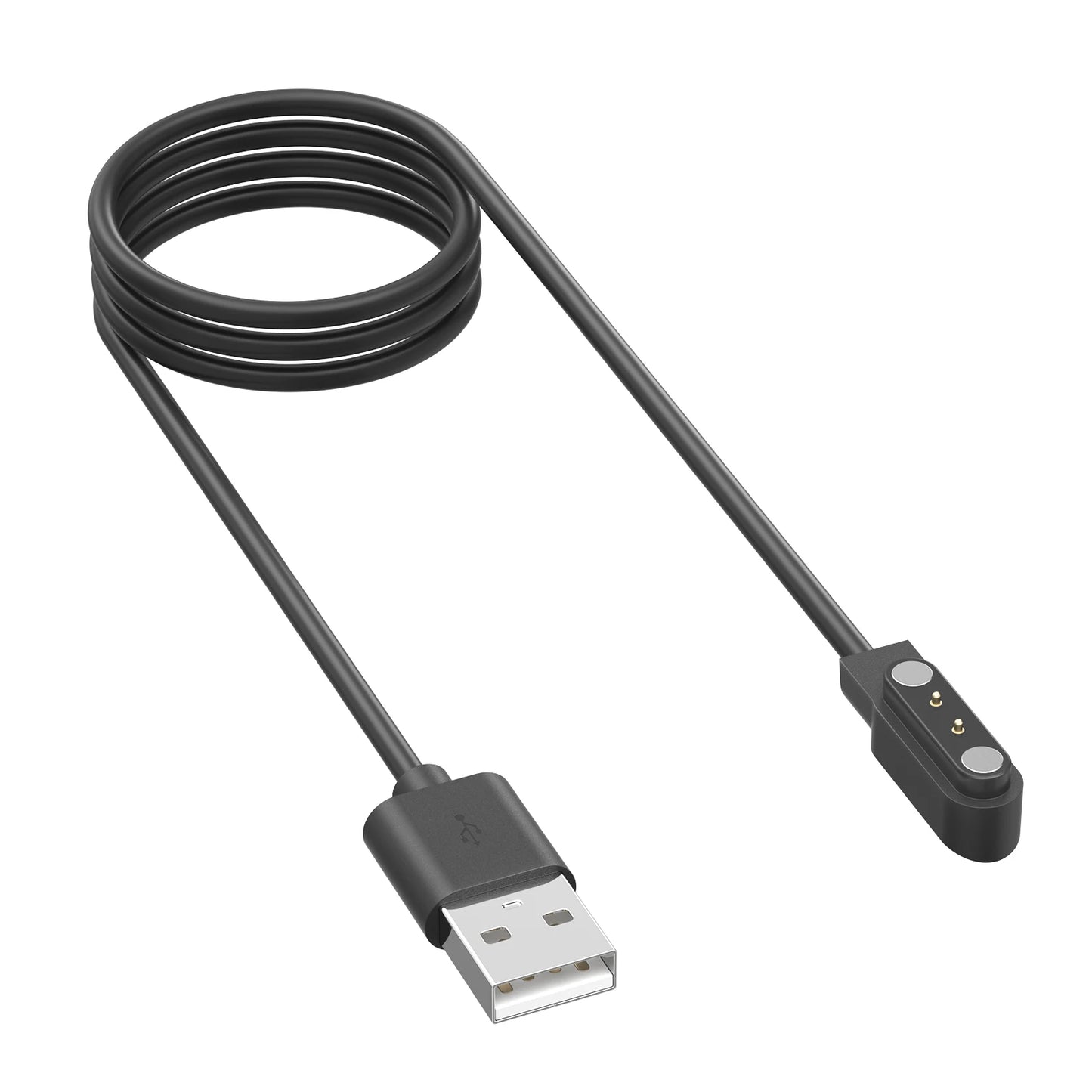 USB Charging Cable For Xiaomi Haylou RT LS05S/YAMAY SW022/MI IMILAB KW66/Haylou Sloar LS05/Ticwatch CXB01 Smart Watch Charger