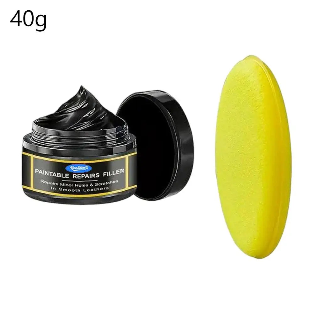 40/80G Car Interior Plastic Leather Scratch Repair Paste Car Steering Wheel Restoration Paste Polishing Wax Car Gadgets