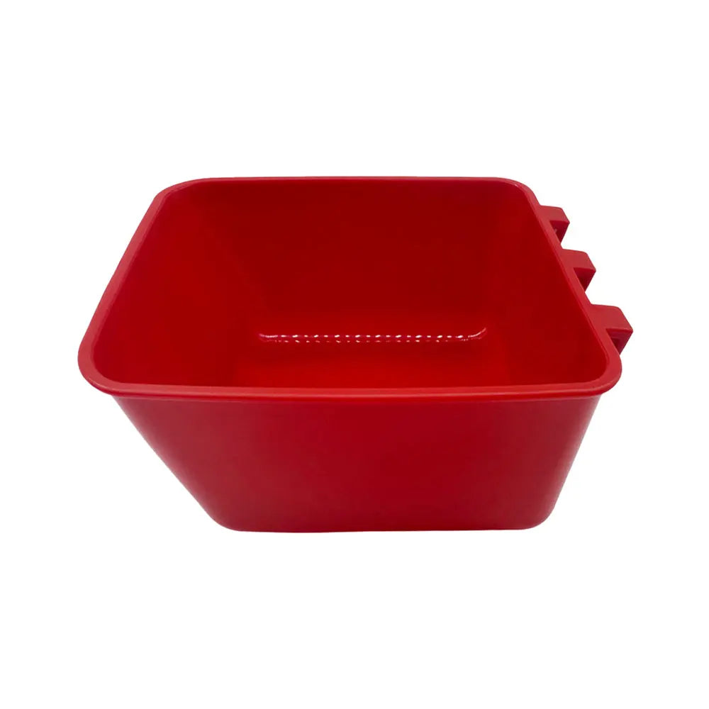 Chicken Cage Cups Hanging Feeding Cups Bird Food Bowls Bunny Cage Feeding Bowl for Pet Parrot Poultry Pigeon Wire Cage