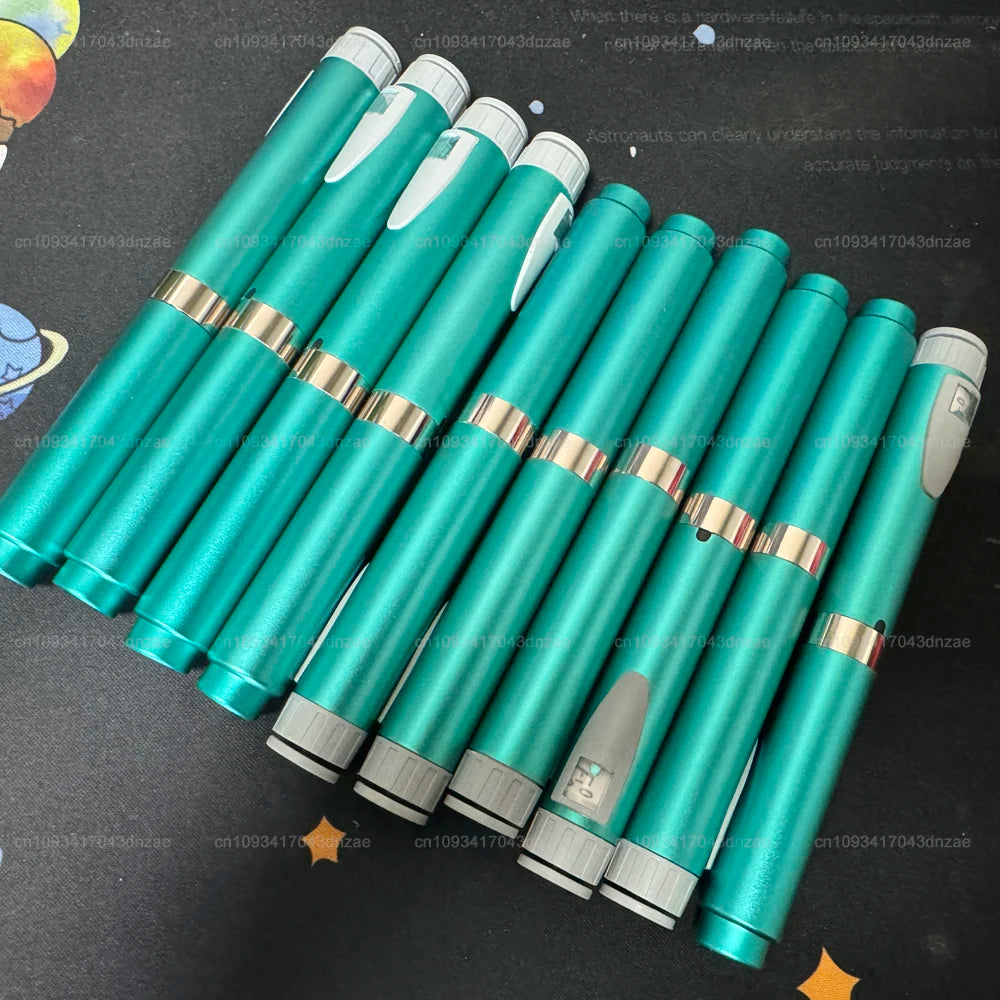 Multi-use Precise Dosing Reusable  Injection Pen 3ml Empty Cassette Bottle Cartridges 4-8mm Pen Tip Sterile Individual Packaging