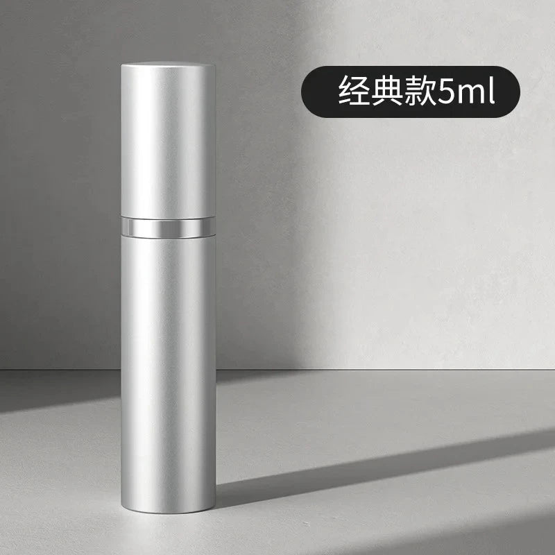 10/5ML Perfume Atomizer Portable Liquid Container for Cosmetics Traveling Mini Aluminum Spray Empty Refillable Bottle Косметика