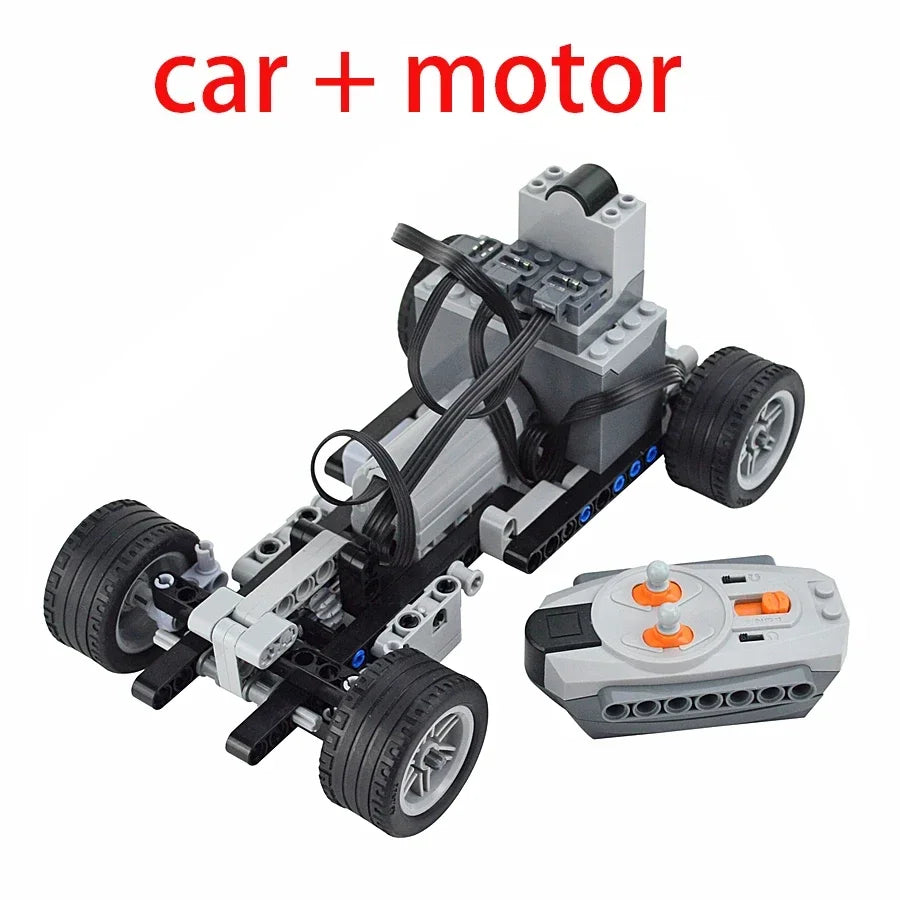 MOC Technical parts power functions Motor multi tool servo train motor PF 8293 8883 model Compatible Leduo building blocks