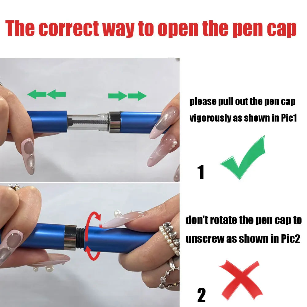 Adjustable Injection Pen Kit 3ml Sterile Empty Cartridges Cassette Bottle 4/6/8mm Disposable Pen Tip for Lilly Insulin Injection