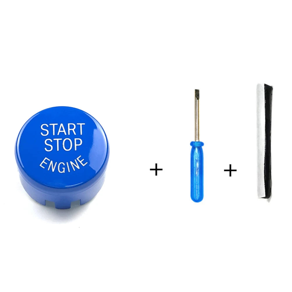 Engine START STOP Ignition Switch Button Cover with Tools for BMW F20 F21 F22 F23 F10 F11 F12 F13 F01