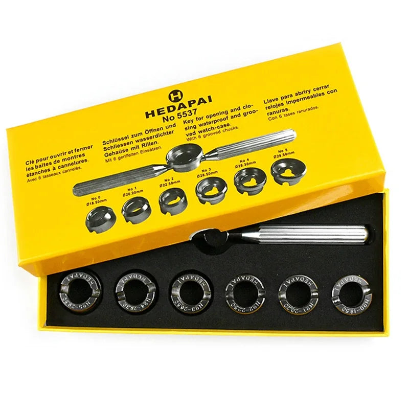 Pro Back Case Opener Cover Remover for Rolex for Tudor Watch Repair Tool Kit 5537 Watch Back Cover Remover Screw Wrench 2026