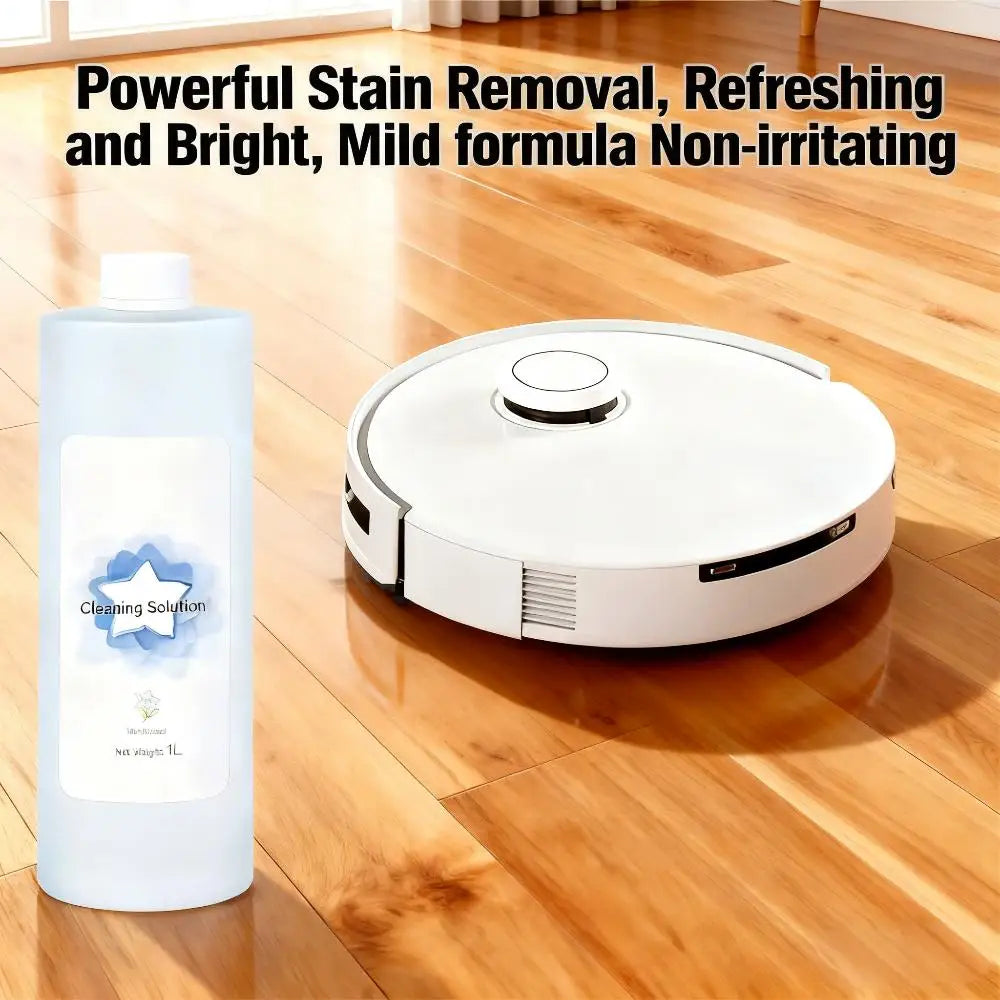 Floor Cleaning Solution 1L, Compatible with ECOVACS Deebot T30 OMNI/T30s PRO/T20 OMNI/T10/X2 OMNI/X2 TURBO/X1 OMNI/X1 TURBO