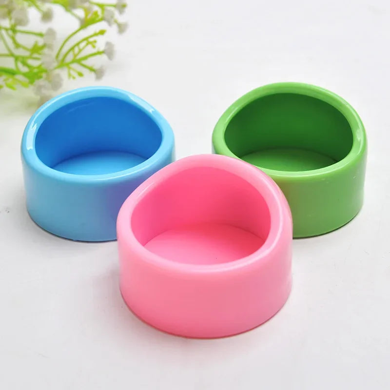 1pc Bowls Bowl Hamsters Food Pet Feeding Ant Water Proof Feeder Anti Hamsters And Birds Dish Outdoor Drinking Dispenser