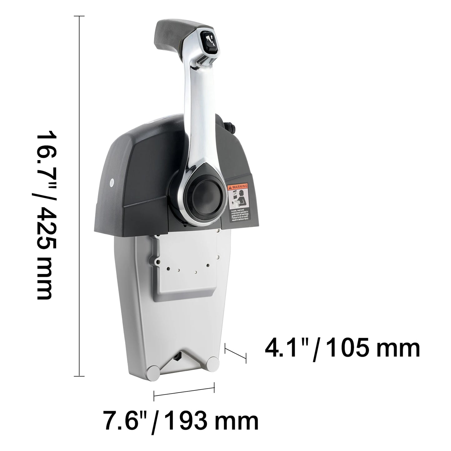 SucceBuy Boat Throttle Control 5006186 Top-Mounted Outboard Remote Control Box to Evinrude Johnson Marine Throttle Control Box