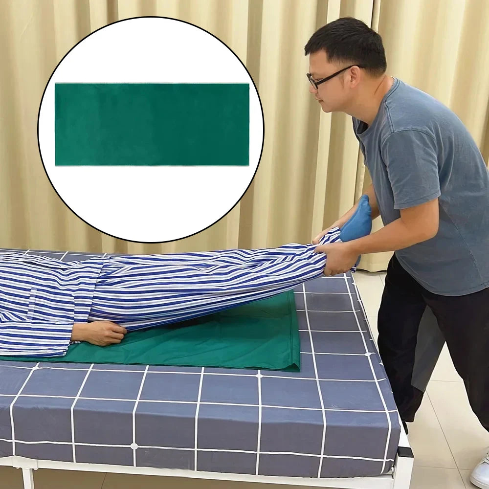 Shift Slide Sheet Reusable Washable Transfer Bed Cloth Sliding Sheet Body Lifting Position Pad for Elderly Disabled Bedridden