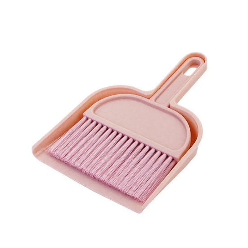 JUSTINLAU Cat Hamster Dustpan Small Broom Set Pet Professional Cleaning Tools Rabbit Pooper Scooper Toilet Broom Accessories