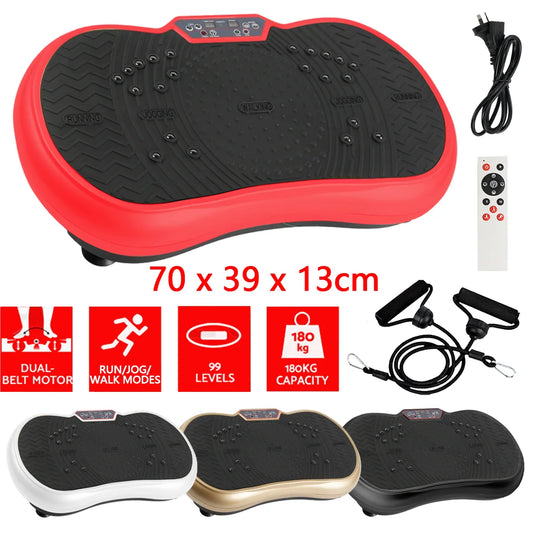 PORIYA Exercise Vibration Machine Platform Fitness Vibrating Plate Full Body Workout AU