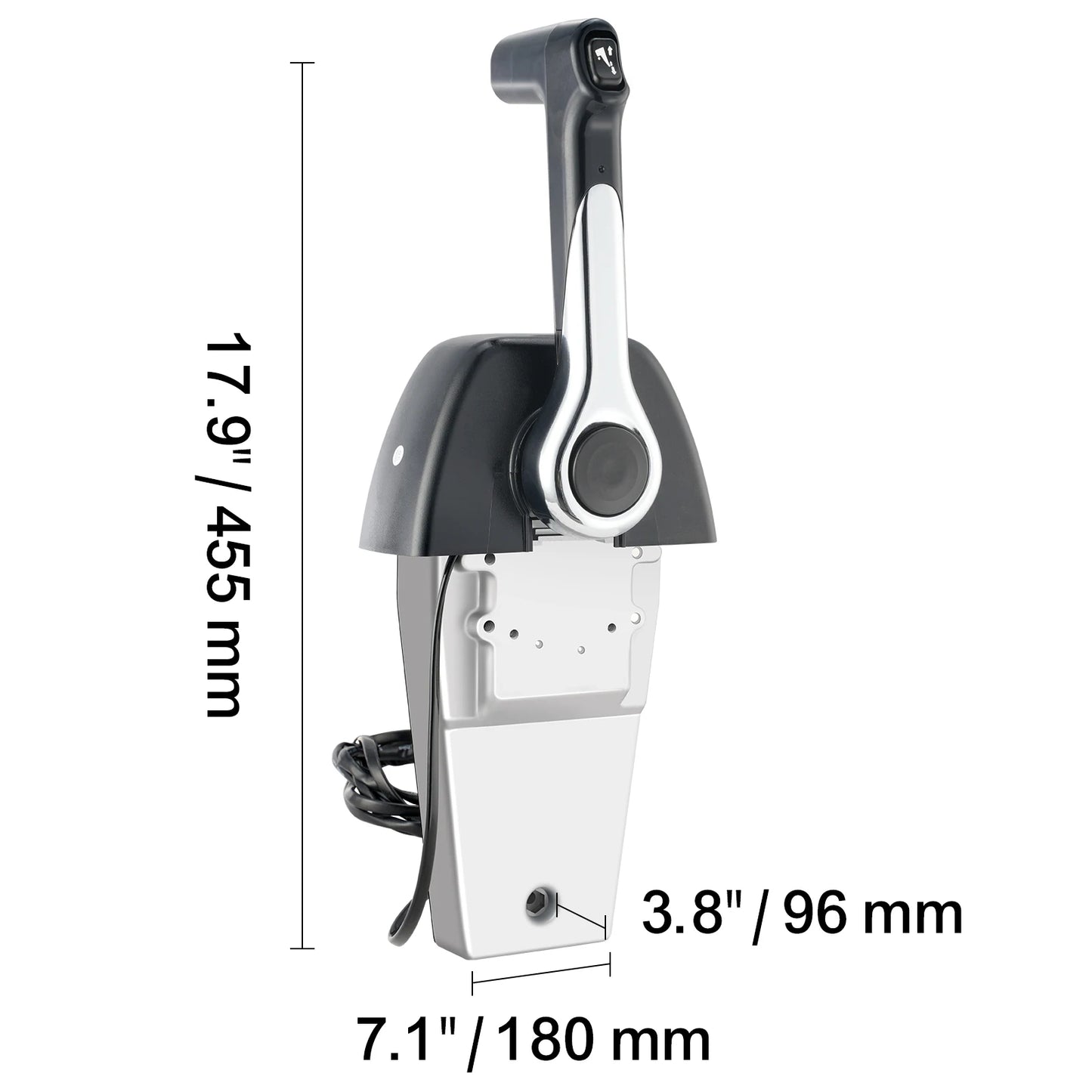 SucceBuy Boat Throttle Control 5006186 Top-Mounted Outboard Remote Control Box to Evinrude Johnson Marine Throttle Control Box