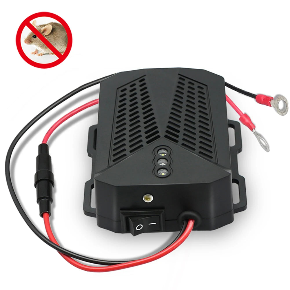 Ultrasonic Mouse Repellent 12V Rat Repellent Mouse Repeller For Car Keep Rodent Marten Away Car Accessories Battery-powered