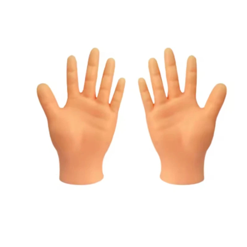 Small Hands Finger Puppet Set, 7/3/2PCS Mini Hands Rubber Funny Mini Hands,Birthday Party Magic Techniques Pet Game Party