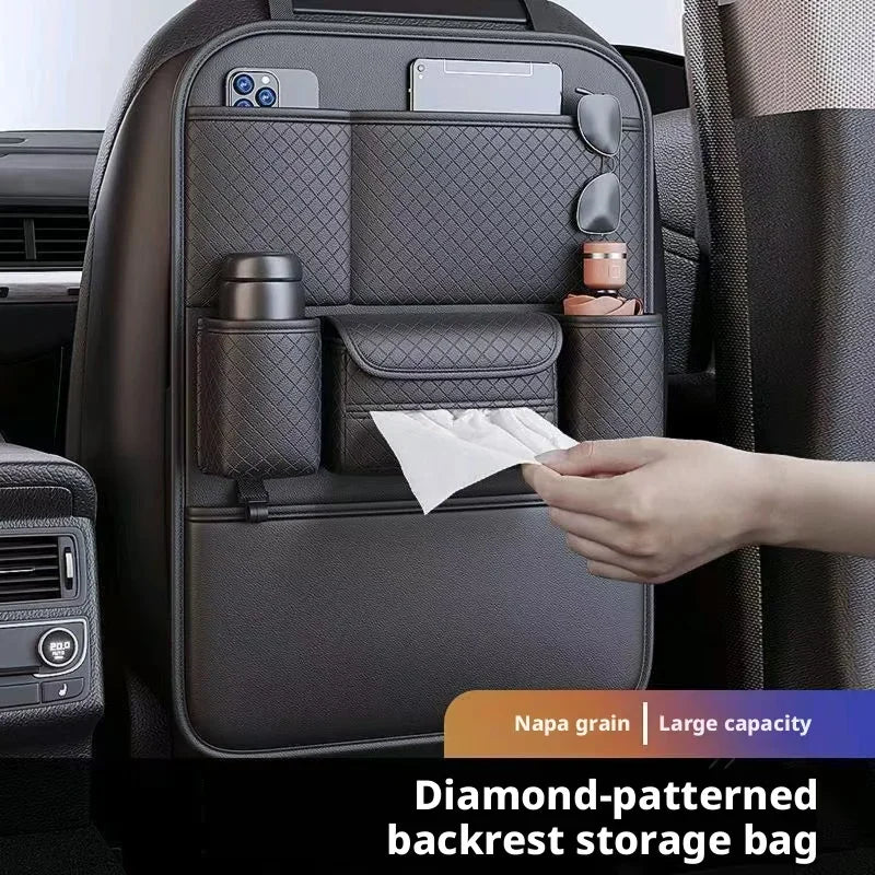 High-Capacity Car Seat Gap Organizer Box Cup Holder Anti Kick Strip Interior Crevice Organizer For All Car Modification Parts