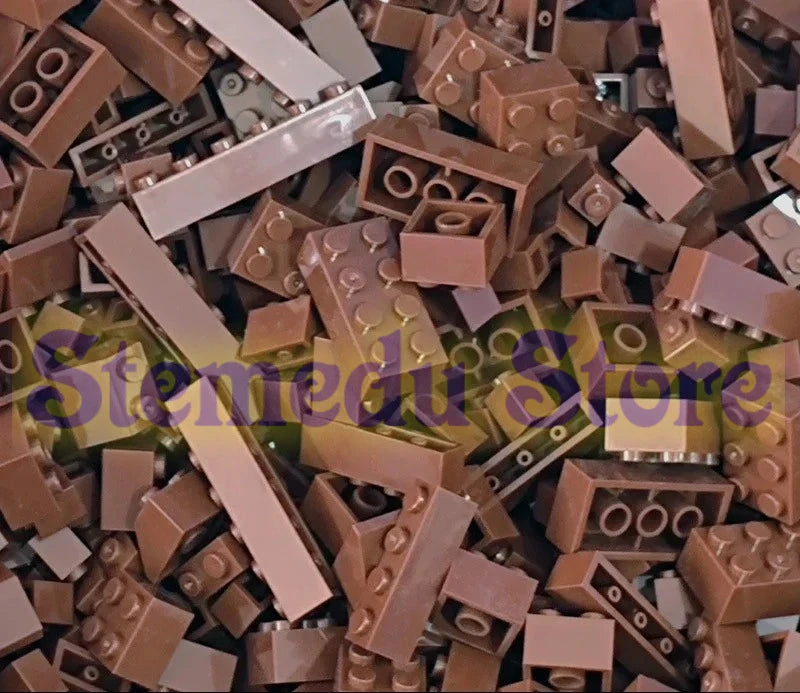 125/250g Building Blocks Bulk Lot Pack Sorted By Color Bricks Block Plate Toys Small Particles Bulk Compatible LeDUO