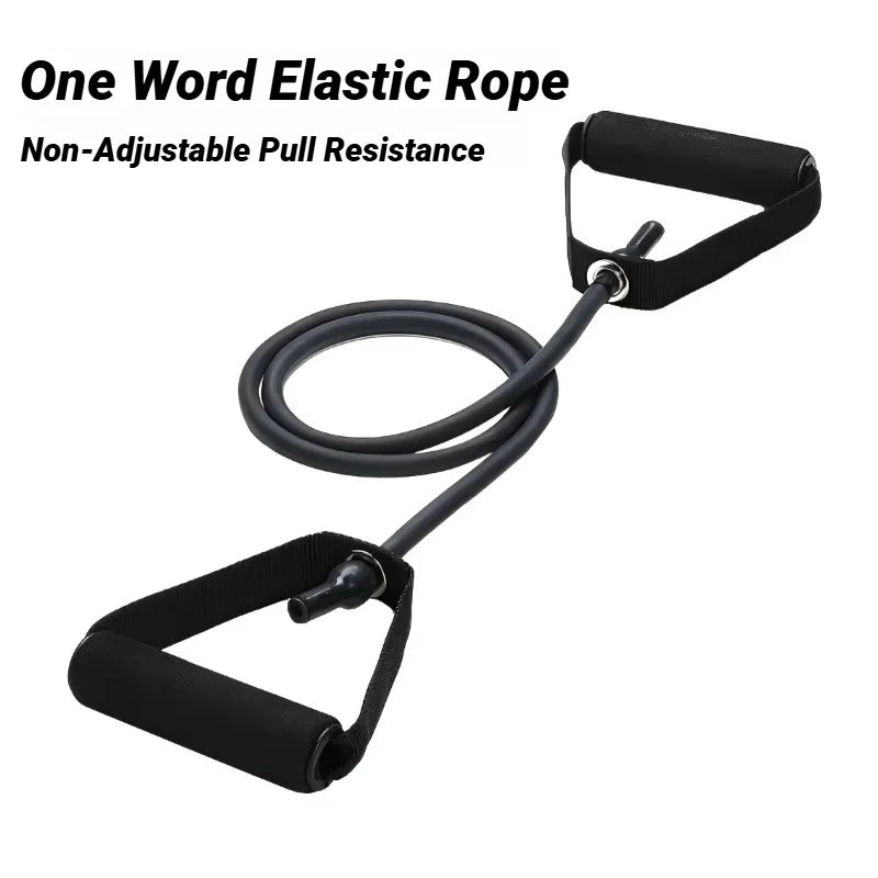 Resistance Bands with Handles Exercise Workout for Men Women Strength Training Equipment At Home 5 Levels Tube Band Pull Rope