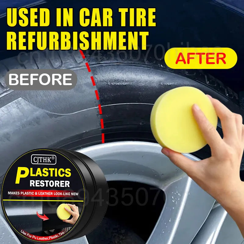 Car Plastic Restorer Back To Black Gloss Car Cleaning Products Plastic Leather Restore Auto Polish And Repair Coating ./[\]