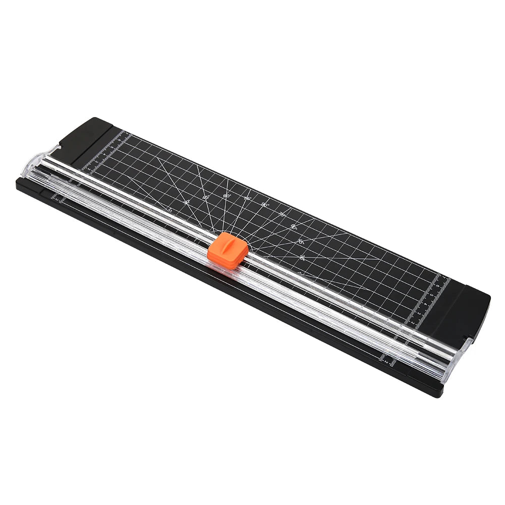 Office A4 Guillotine Paper Cutter with Automatic Security Safe Guard for Coupon Craft Paper Lightweight Cutting Mat Machine