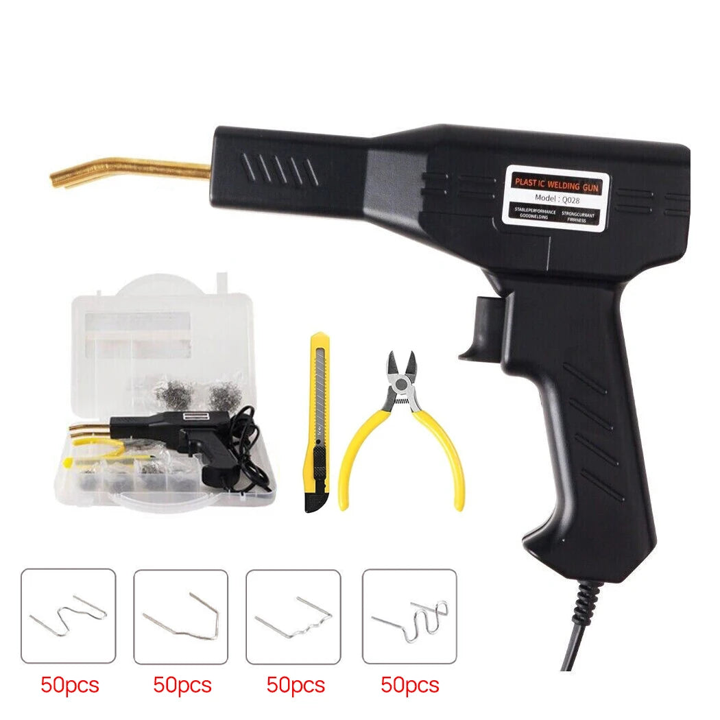 PORIYA 50W Plastic Welding Machine Stapler Welder Garage Tool Repair Kit Car Bumper AU