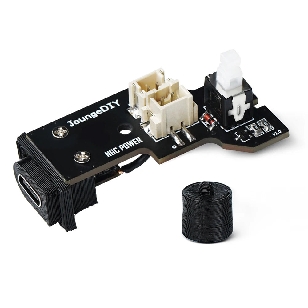 NGC Game Cube Power Adapter Type-C Port Replace DC/Type C PSU Mod Multi-Purpose Dedicated Power Adapter Gaming Accessories