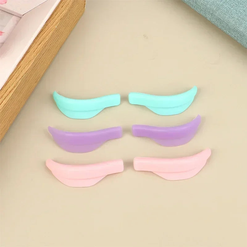 Wholesale  7Pairs Silicone Eyelashes Perming Curler Reusable Lash Lift Shield Pads Eyelash Lifting Tools Eyelash Perming Pads
