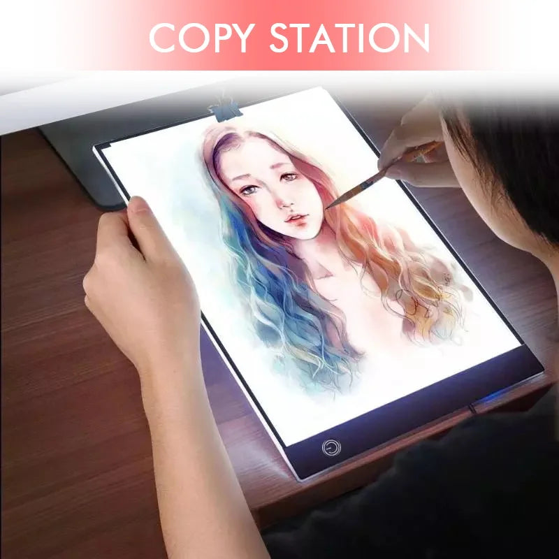 A3 LED Light Box Drawing Thin Pad Copy Led box Tracing Board Art Design Stencil