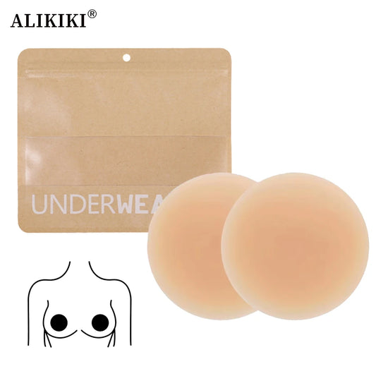 Silicone Nipple Covers Pasties Reusable Adhesive Seamless Sticky Bra Waterproof Invisible Boob Tape Breast Petals