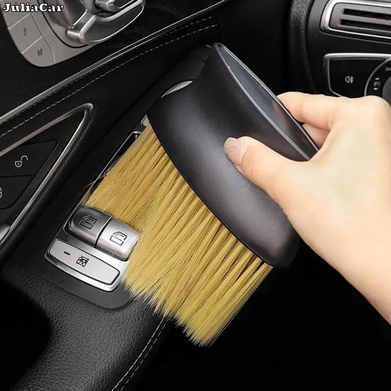 Sweeping Dust Soft Brush Car Wash Tool Artifact Car Interior Gap Dust Brush Air Outlet Cleaning Brush