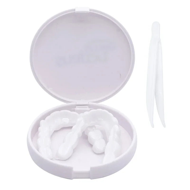 Sdottor Dental Perfect Fit Teeth Whitening Fake Tooth Cover Adjustable Temporary Resin False Braces Snap On Smile Veneers Prosth