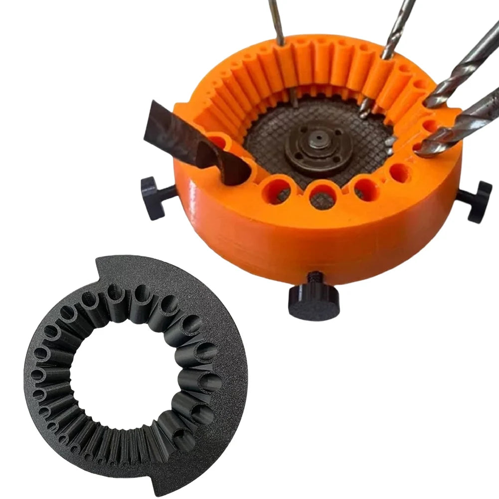 Drill Bit Sharpener 2 To 13 MM Power Drill Bit Grinding Attachment with Gloves Giant Blade Angle Grinder for Grinding Drill Bits