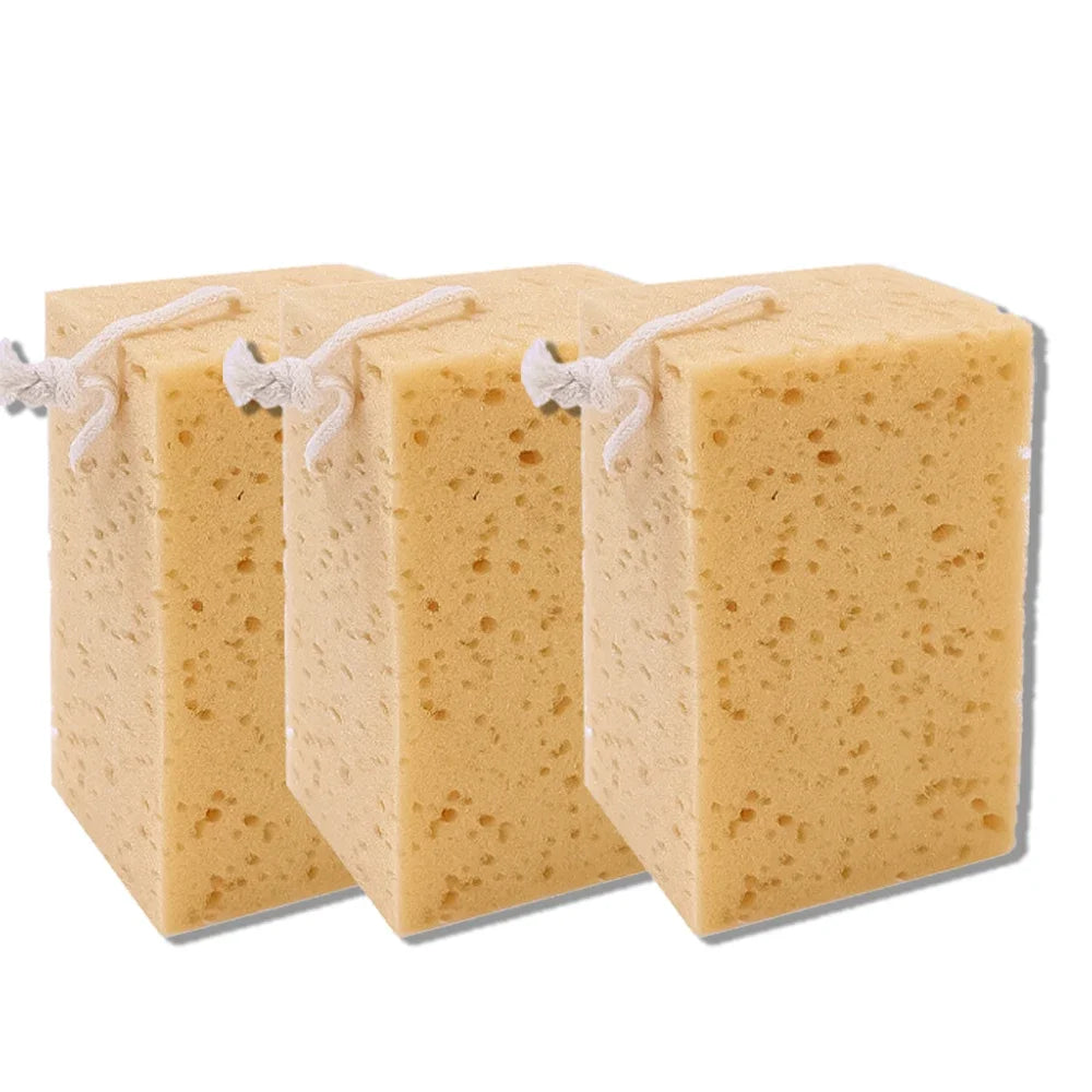 Car Washing Sponge Large Honeycomb Sponges Brush Dusting Detailing Washing Sponge Car Cleaning Tools Motorcycle Car Accessories